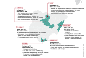 6 riskiest states ahead of the 2019 general elections – key issues raised by the Crisis Group