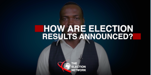 How are election results announced?