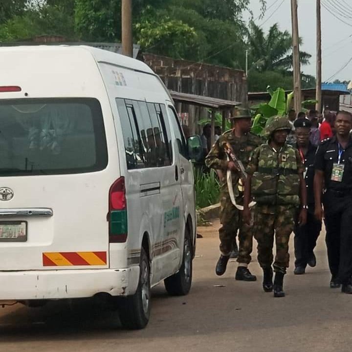 Security officials are disrupting the gubernatorial polls in Nigeria and its costing lives